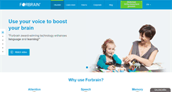 Desktop Screenshot of forbrain.com